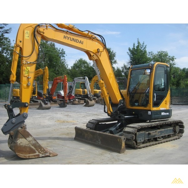 MINI EXCAVATOR HYUNDAI R80CR-9A - 2018 - 2.087H 2