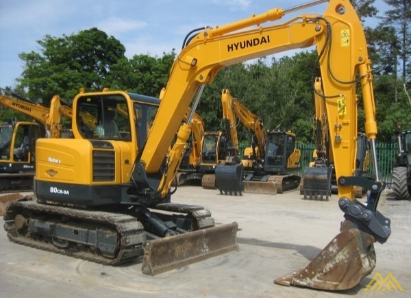 MINI EXCAVATOR HYUNDAI R80CR-9A - 2018 - 2.087H 0