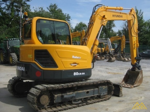 MINI EXCAVATOR HYUNDAI R80CR-9A - 2018 - 2.087H 1