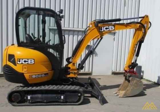 MINI EXCAVATOR JCB 8026 CTS - 2016 - 657H 1