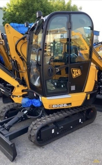 MINI EXCAVATOR JCB 8026 ZTS - 2021 - 3H 3