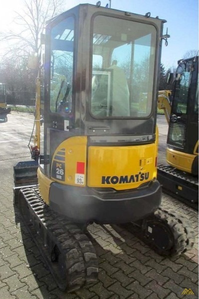 MINI EXCAVATOR KOMATSU PC 26MR-3 - 2019 - 67H 4