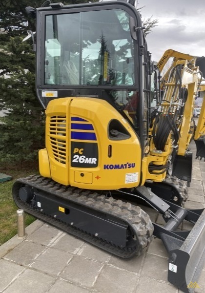MINI EXCAVATOR KOMATSU PC26MR-5 - 2020 - 1H 1