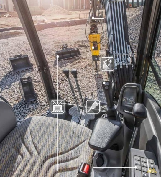 MINI EXCAVATOR VOLVO ECR35D - 2019 - 19H 5