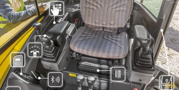 MINI EXCAVATOR VOLVO ECR35D - 2019 - 19H 7