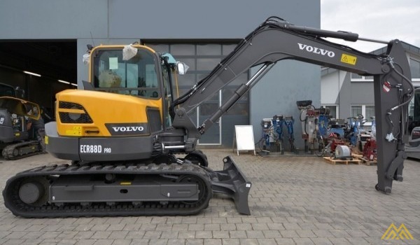 MINI EXCAVATOR VOLVO ECR88D PRO - 2021 - 3H 1