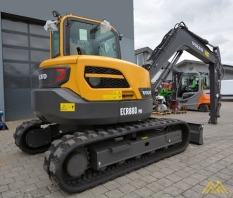 MINI EXCAVATOR VOLVO ECR88D PRO - 2021 - 3H 2