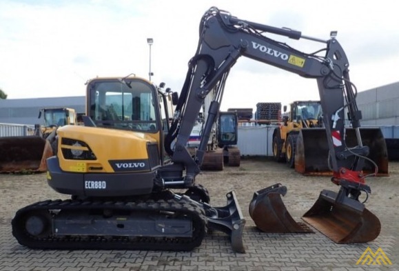 MINI EXCAVATOR VOLVO ECR88D - 2018 - 387H 0