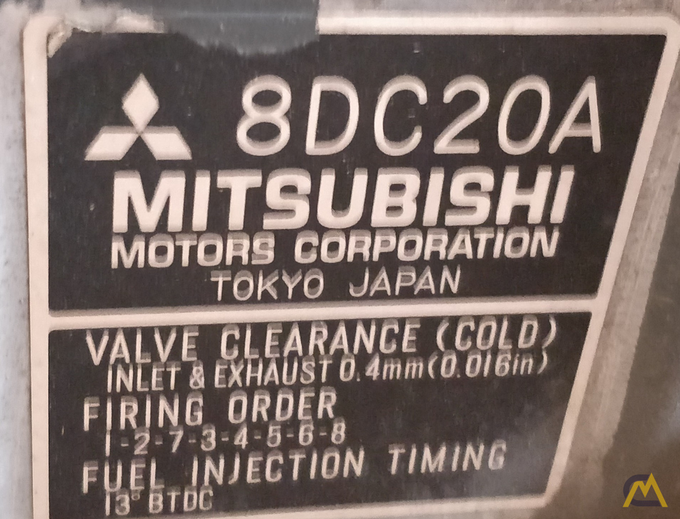 NEW Mitsubishi 8DC20A Engine 0