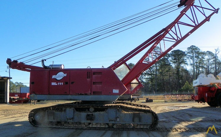 Manitowoc 111 80-ton Lattice Boom Crawler Crane 4