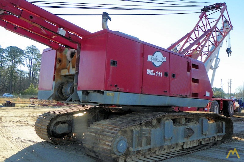 Manitowoc 111 80-ton Lattice Boom Crawler Crane 1