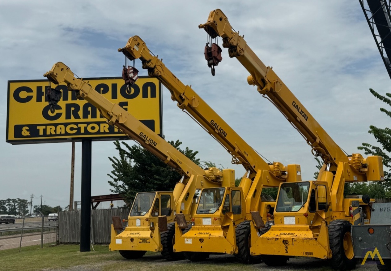 15-ton Galion 150 Down Cab RT Cranes - Multiple Units Available  0