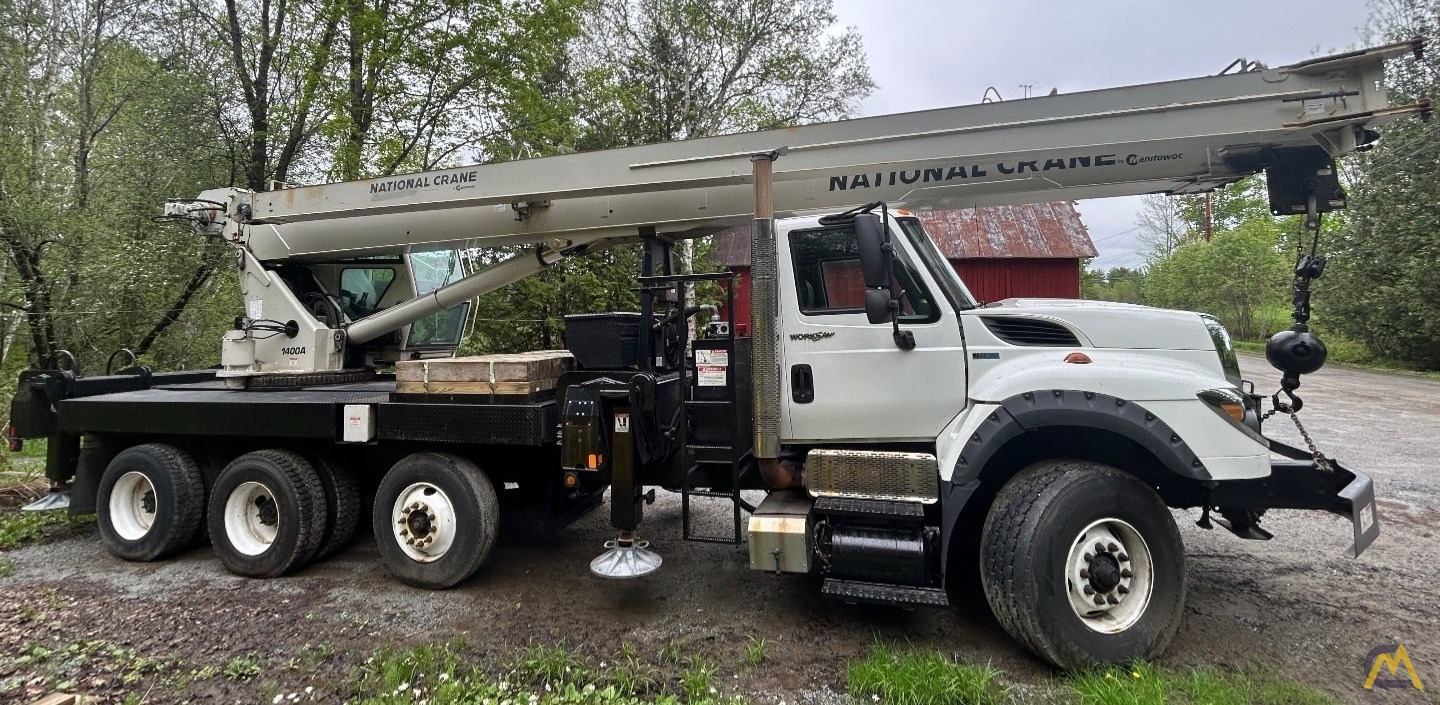 National Series 1400A 14127A Boom Truck Crane on International Workstar 7600 1