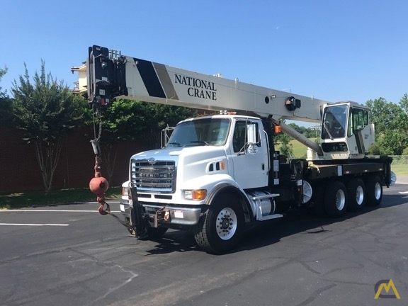 National 18127 40-ton Boom Truck Crane on Sterling LT7500 1