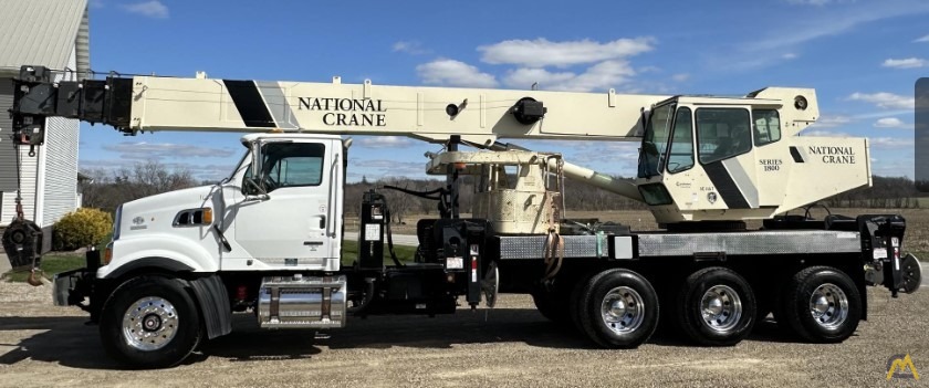 National 18127 Boom Truck Crane 0