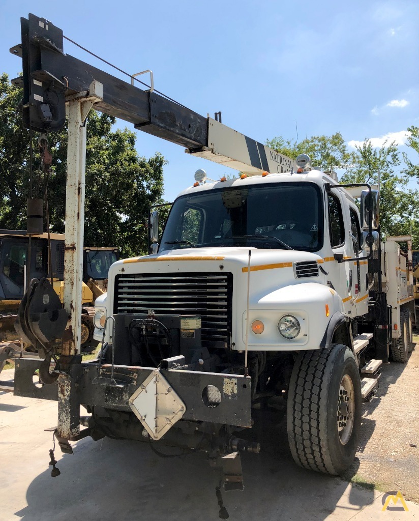 National 400B Series Model 437B 10-ton Boom Truck Crane on Freighliner Business Class M2 2