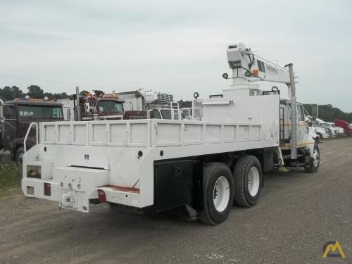 National 400A Series Model 437A 10-ton Tractor Mount Boom Truck Crane on International 4900 3