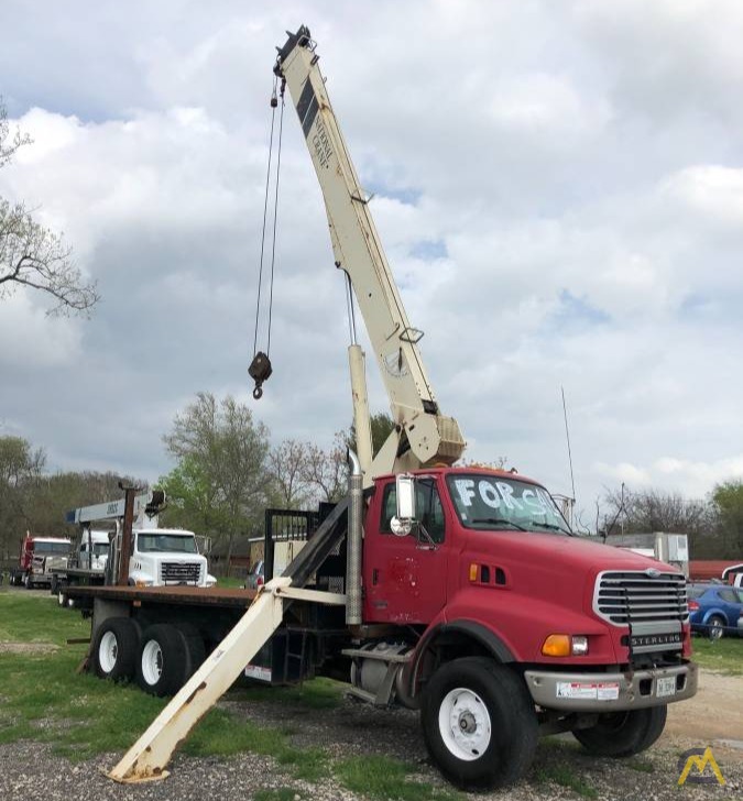 National 500E Series Model 560E 18-ton Boom Truck Crane on Sterling 0