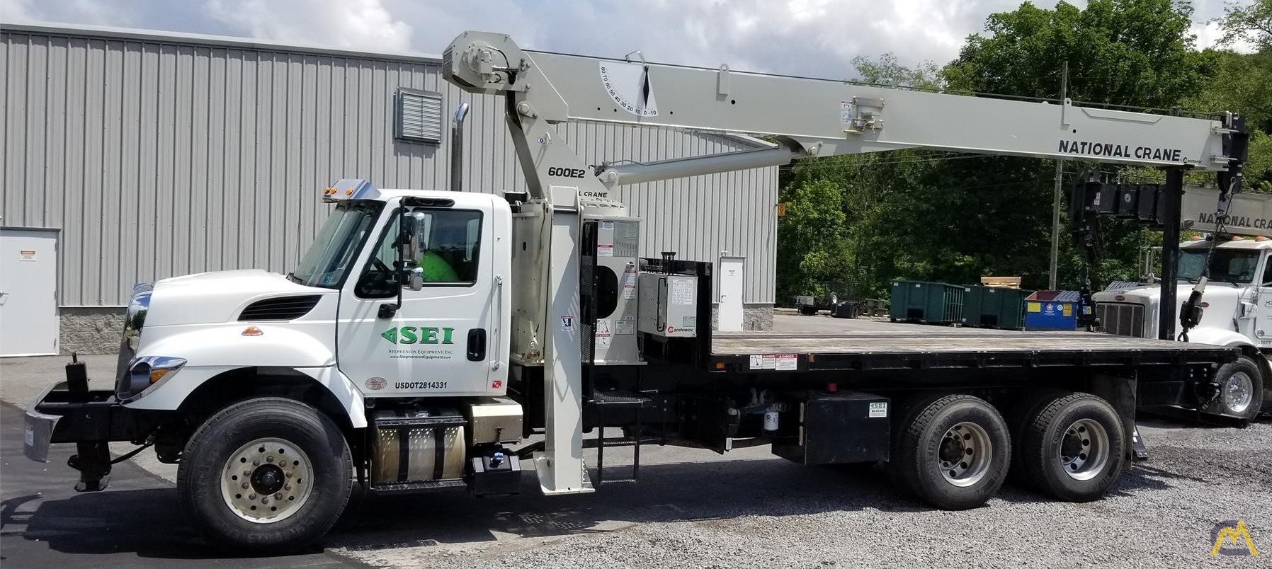 National 690E 20-Ton Boom Truck on International 7500 0