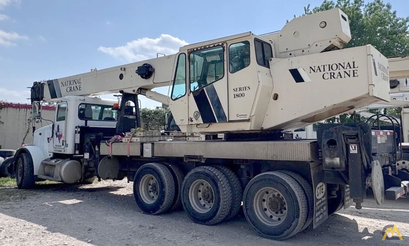National Series 1800 / 18124 Model Boom Truck Crane on Peterbilt 2