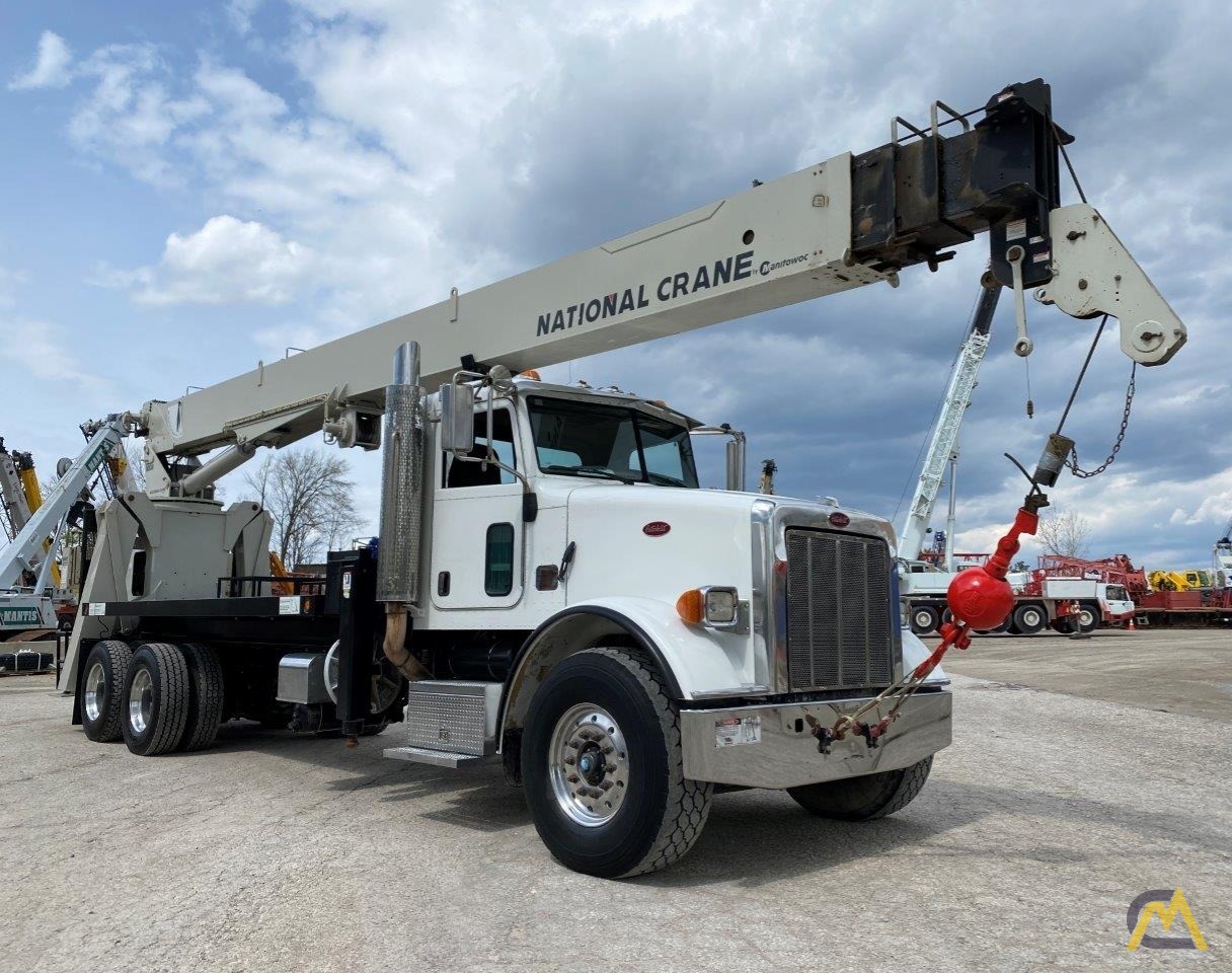 National 9125A 26-Ton Boom Truck Crane Mounted on 2011 Peterbilt 367 0