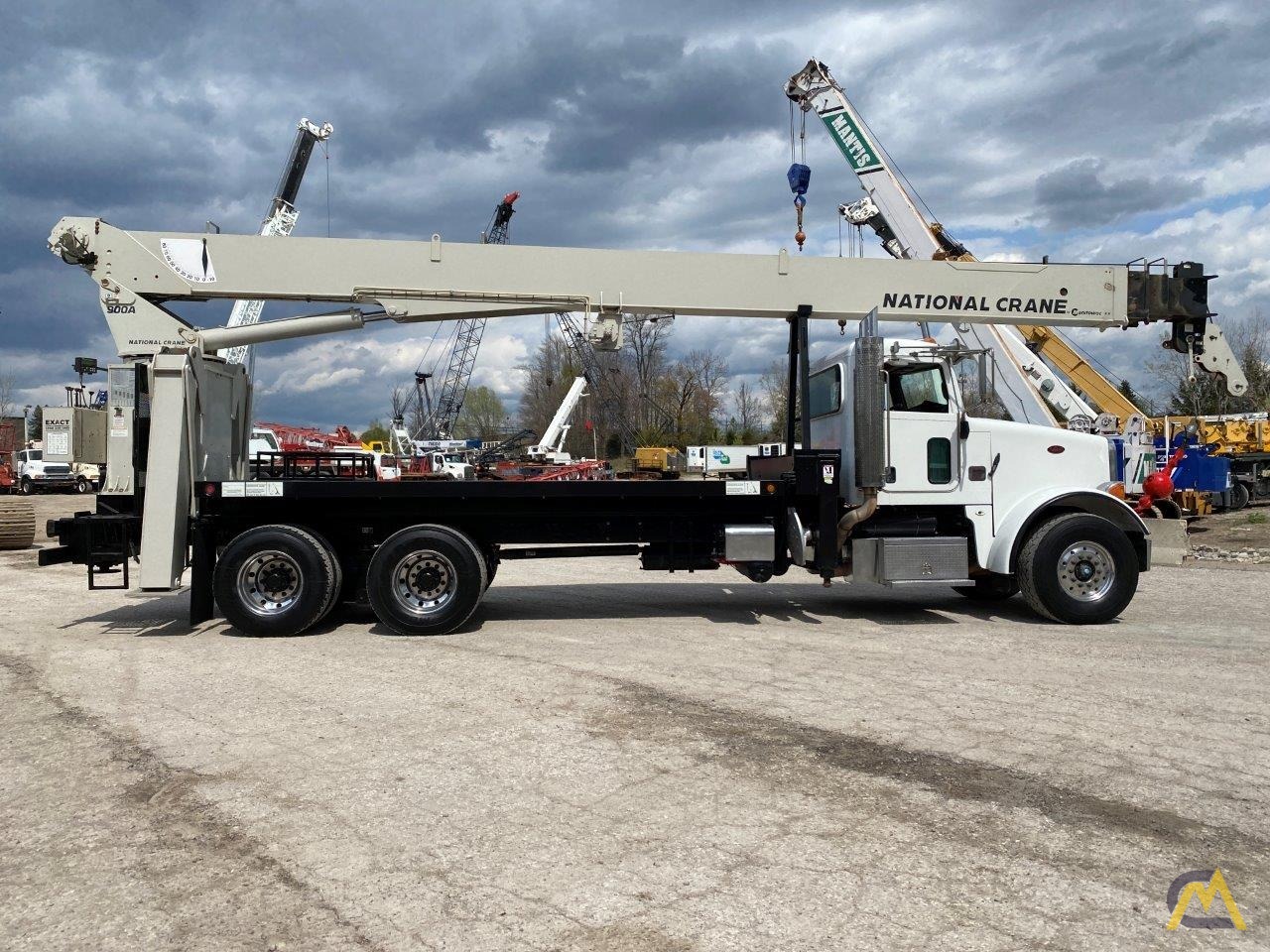 National 9125A 26-Ton Boom Truck Crane Mounted on 2011 Peterbilt 367 8