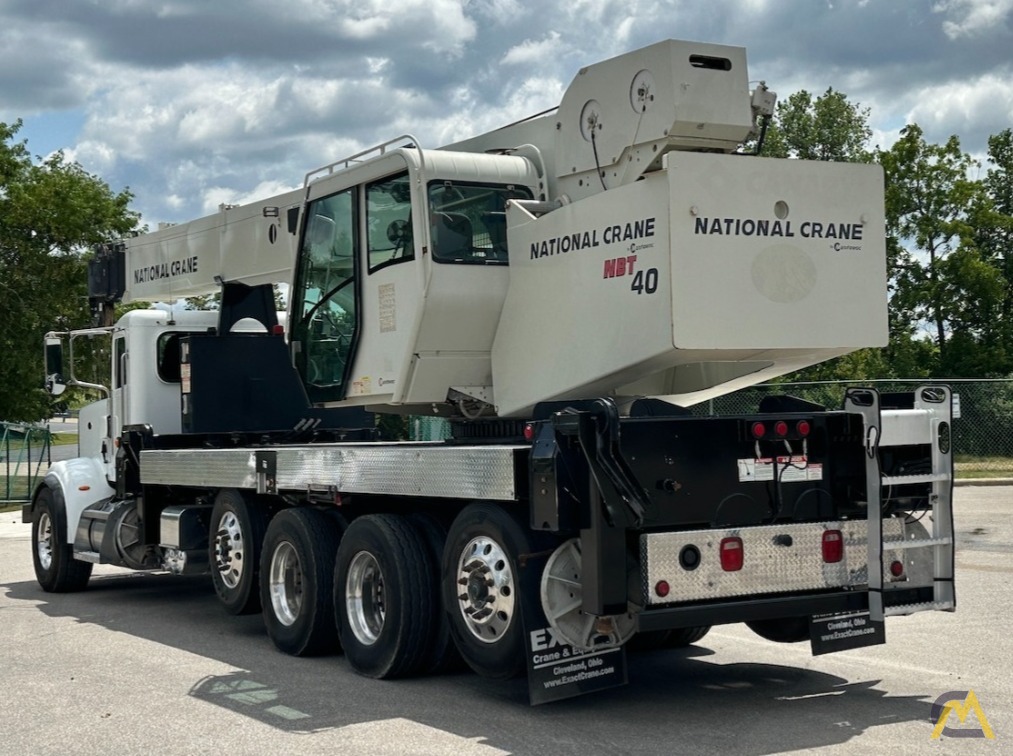 NATIONAL NBT40 / NBT40-127 BOOM TRUCK CRANE | 40-TON on Peterbilt 367 3