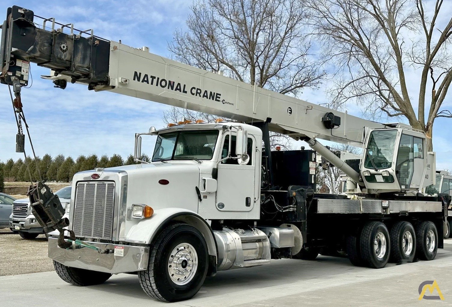 National Series NBT40 Model NBT40-142 Boom Truck Crane on Peterbilt 365 0