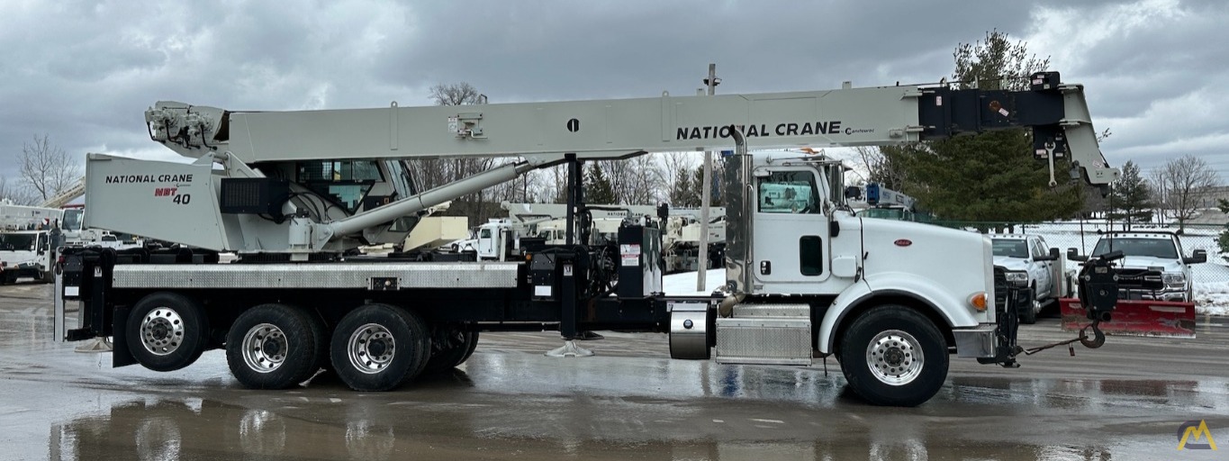 National Series NBT40 / Model NBT40-127 Boom Truck Crane on Peterbilt 365 2