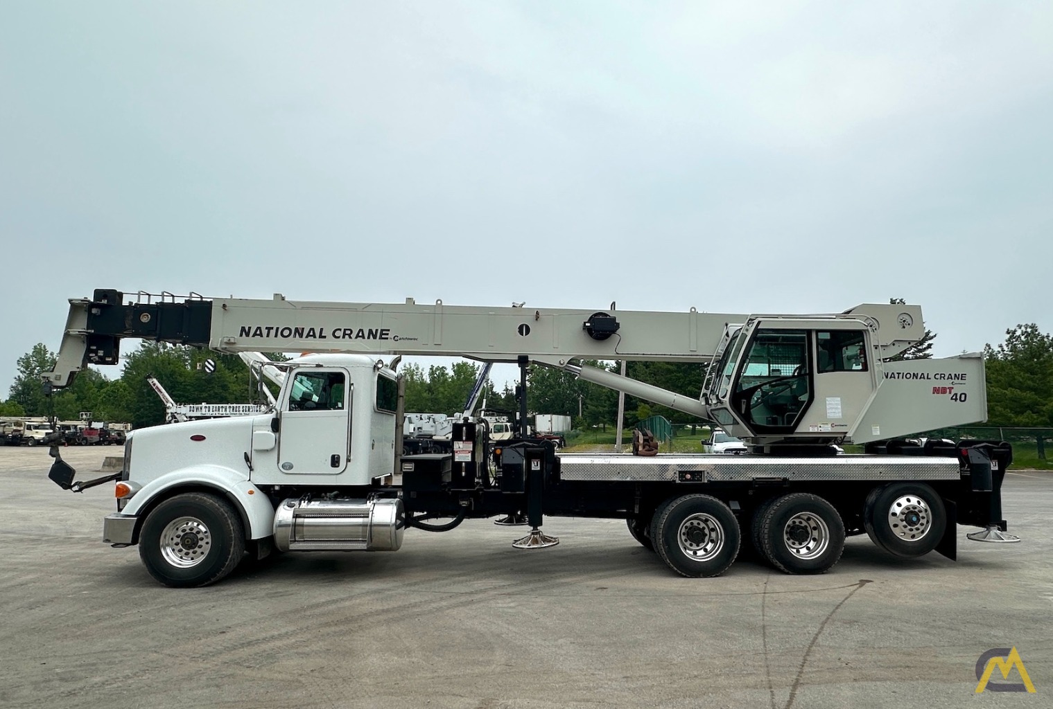 National Series NBT40 / NBT40-127 Boom Truck Crane on Peterbilt 367 2