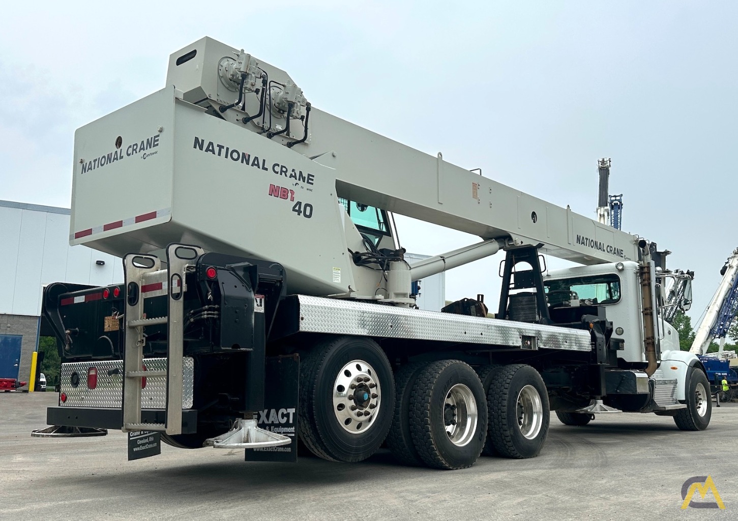 National Series NBT40 / NBT40-127 Boom Truck Crane on Peterbilt 367 4