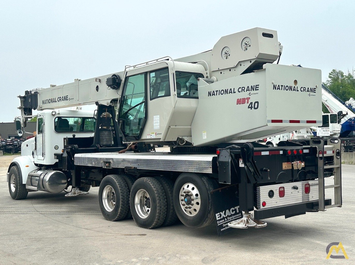 National Series NBT40 / NBT40-127 Boom Truck Crane on Peterbilt 367 5