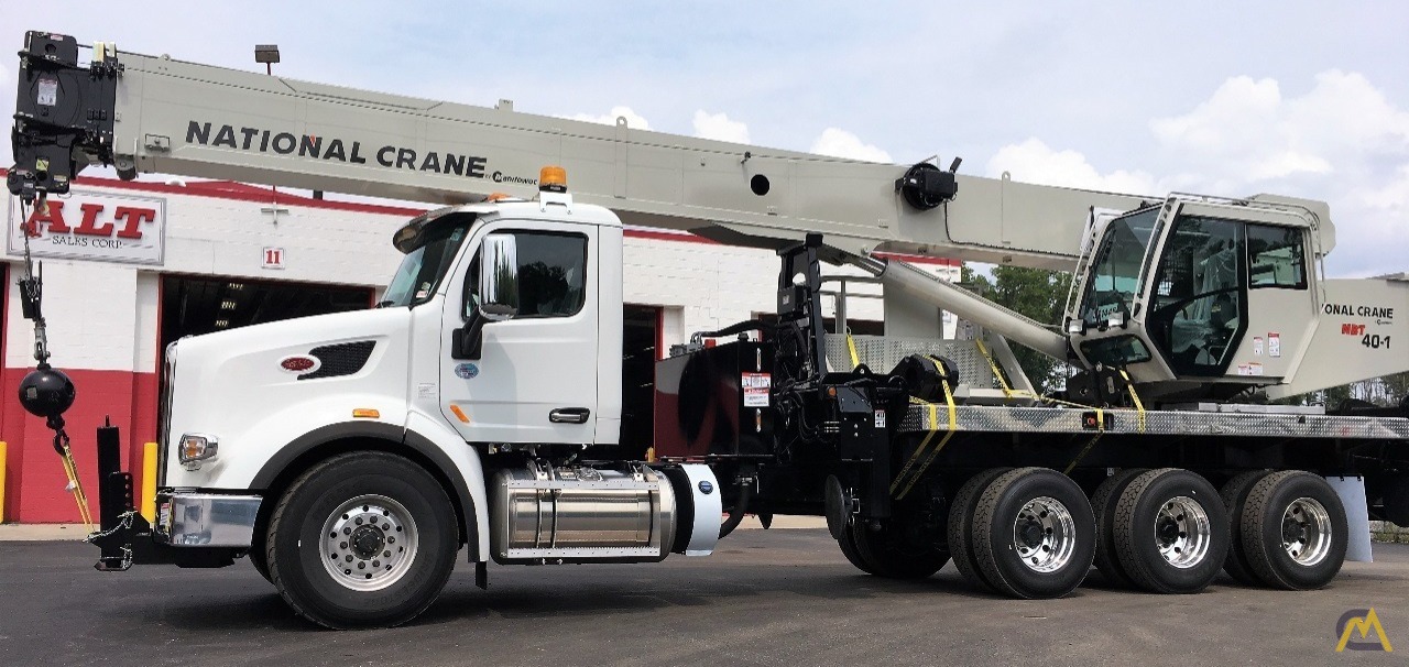 National NBT40-1 Series NBT40142-1 Boom Truck Crane on Peterbilt 567