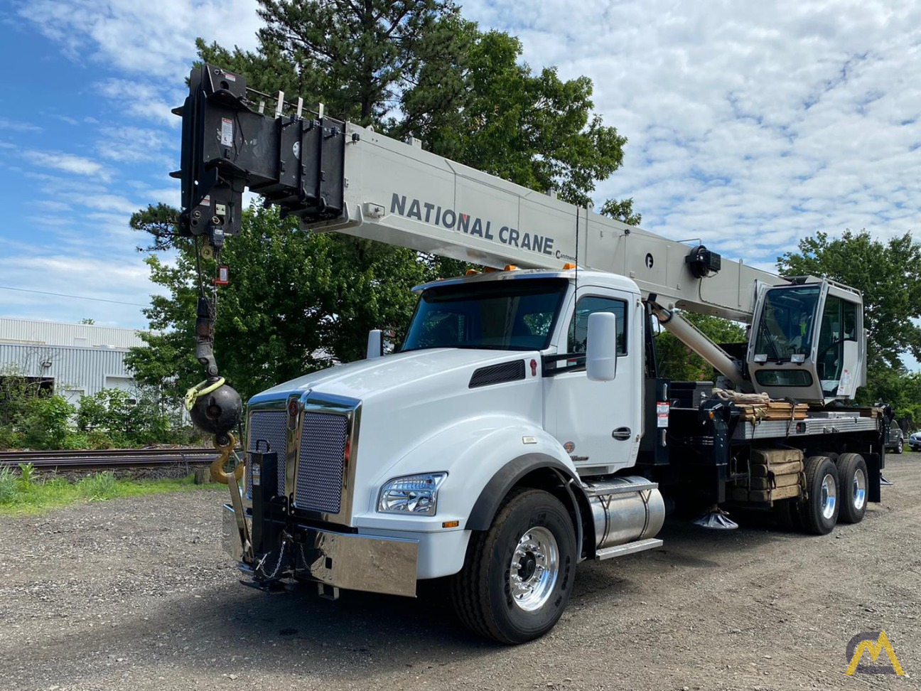 National NBT45-1 45-ton Boom Truck on Kenworth T880 0