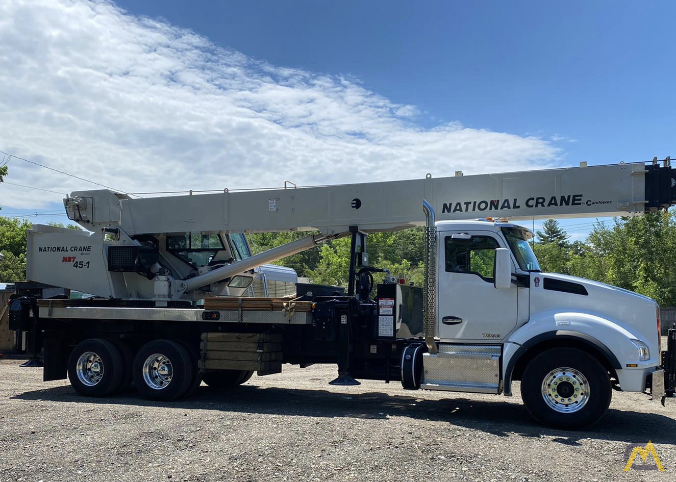 National NBT45-1 45-ton Boom Truck on Kenworth T880 5