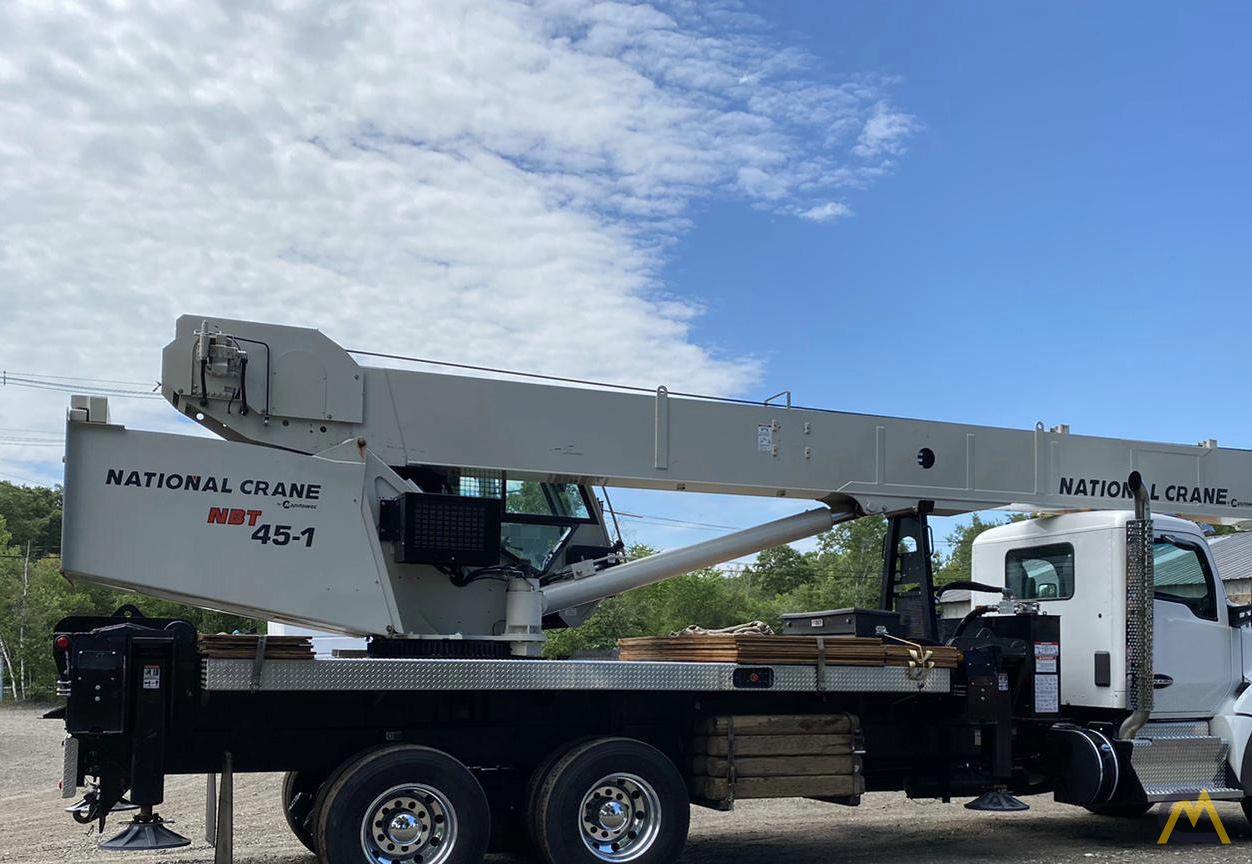 National NBT45-1 45-ton Boom Truck on Kenworth T880 6