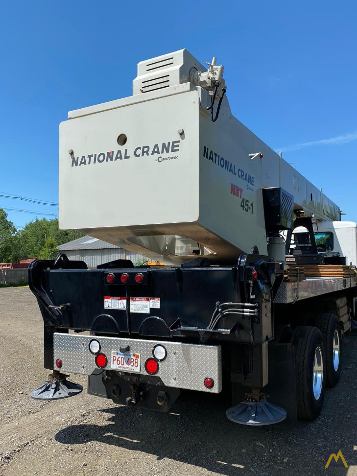 National NBT45-1 45-ton Boom Truck on Kenworth T880 7