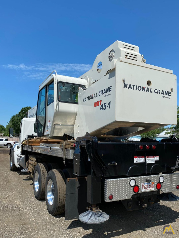 National NBT45-1 45-ton Boom Truck on Kenworth T880 8