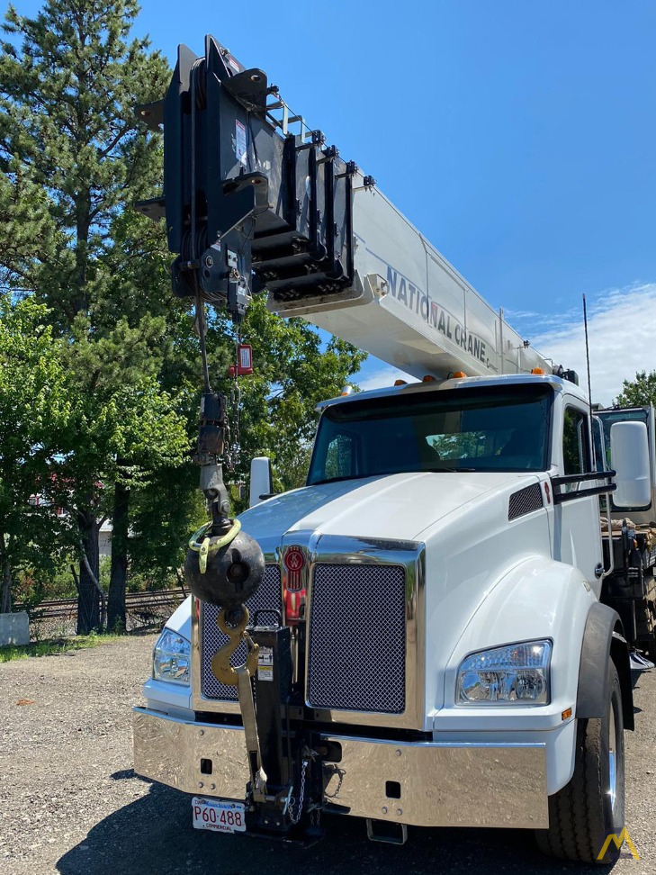 National NBT45-1 45-ton Boom Truck on Kenworth T880 12