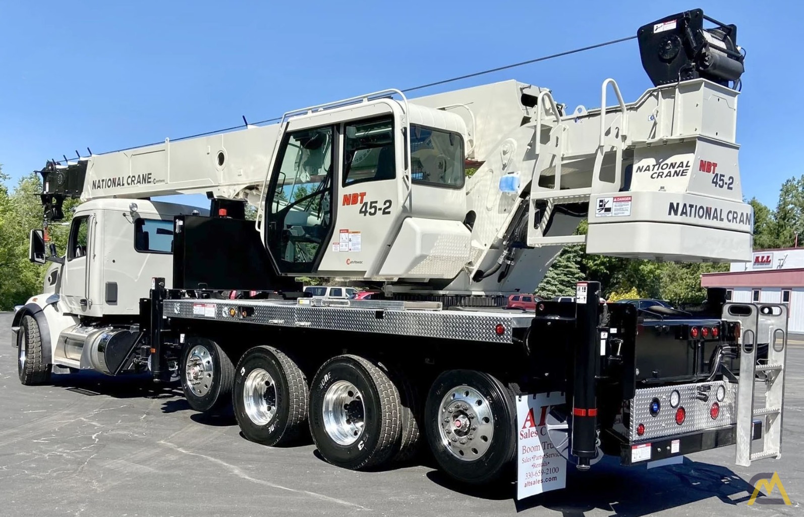 National NBT45-2 Series NBT45127-2 Boom Truck Crane on Peterbilt 567
