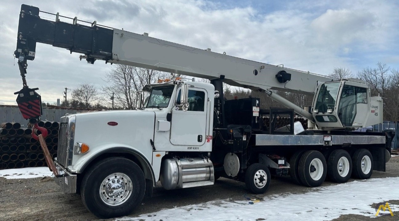 National NBT45 Model NBT45-127 Boom Truck Crane on Peterbilt 0
