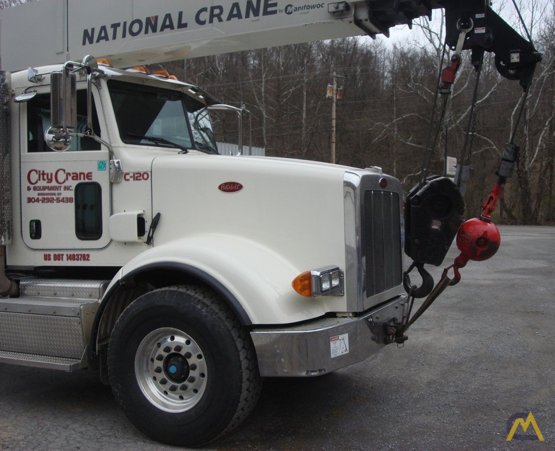 National NBT50 50-ton Boom Truck Crane on Peterbilt 365 6