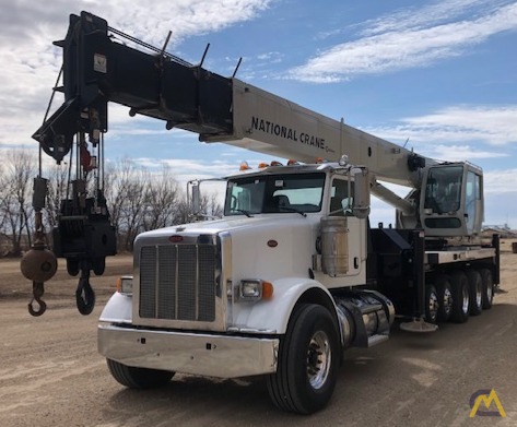 National NBT55-102 50-ton Boom Truck Crane on Peterbilt 367 0