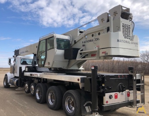 National NBT55-102 50-ton Boom Truck Crane on Peterbilt 367 3