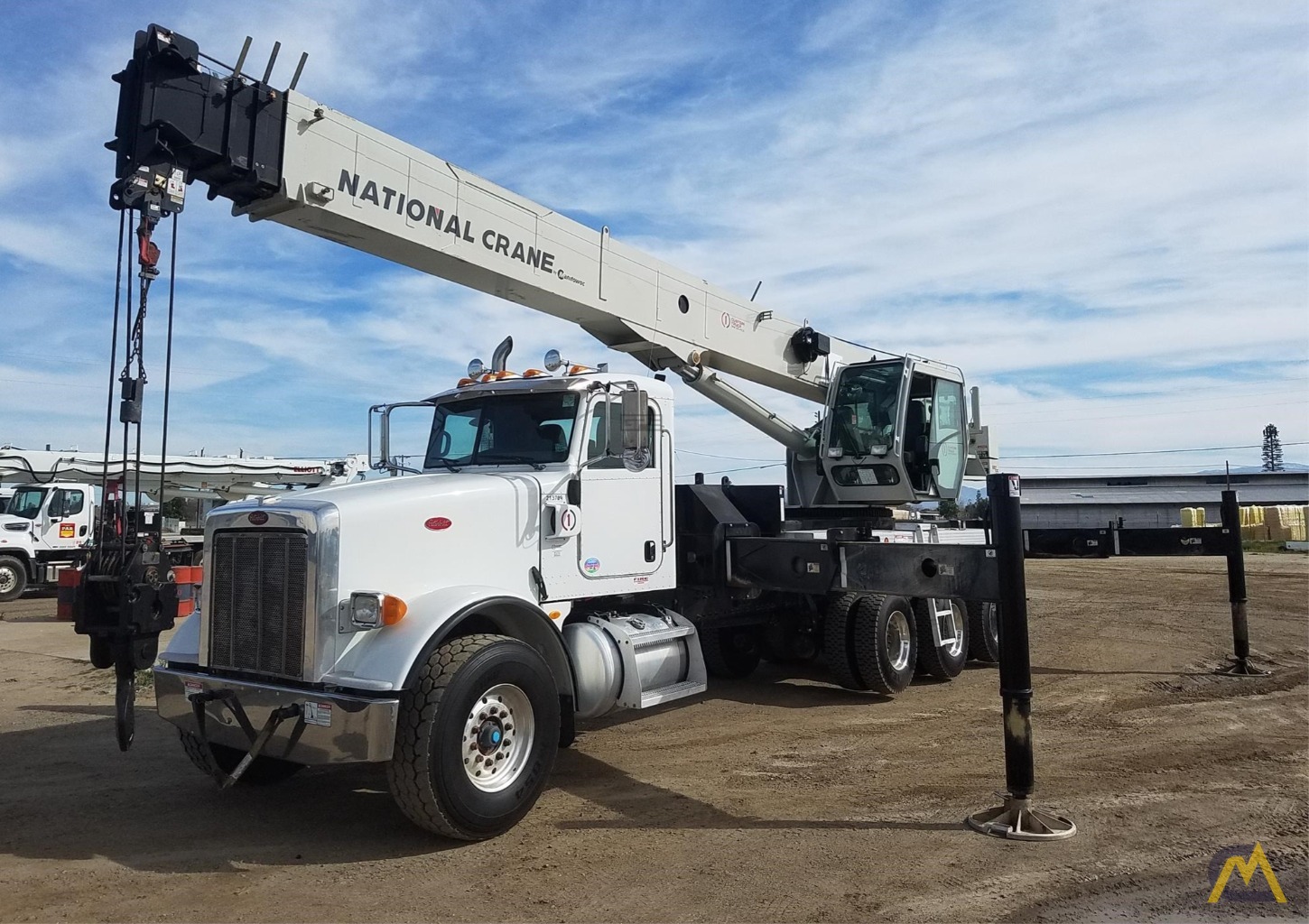 National NBT55-102 55-ton Boom Truck Crane on Peterbilt 367 Tri-Drive 4