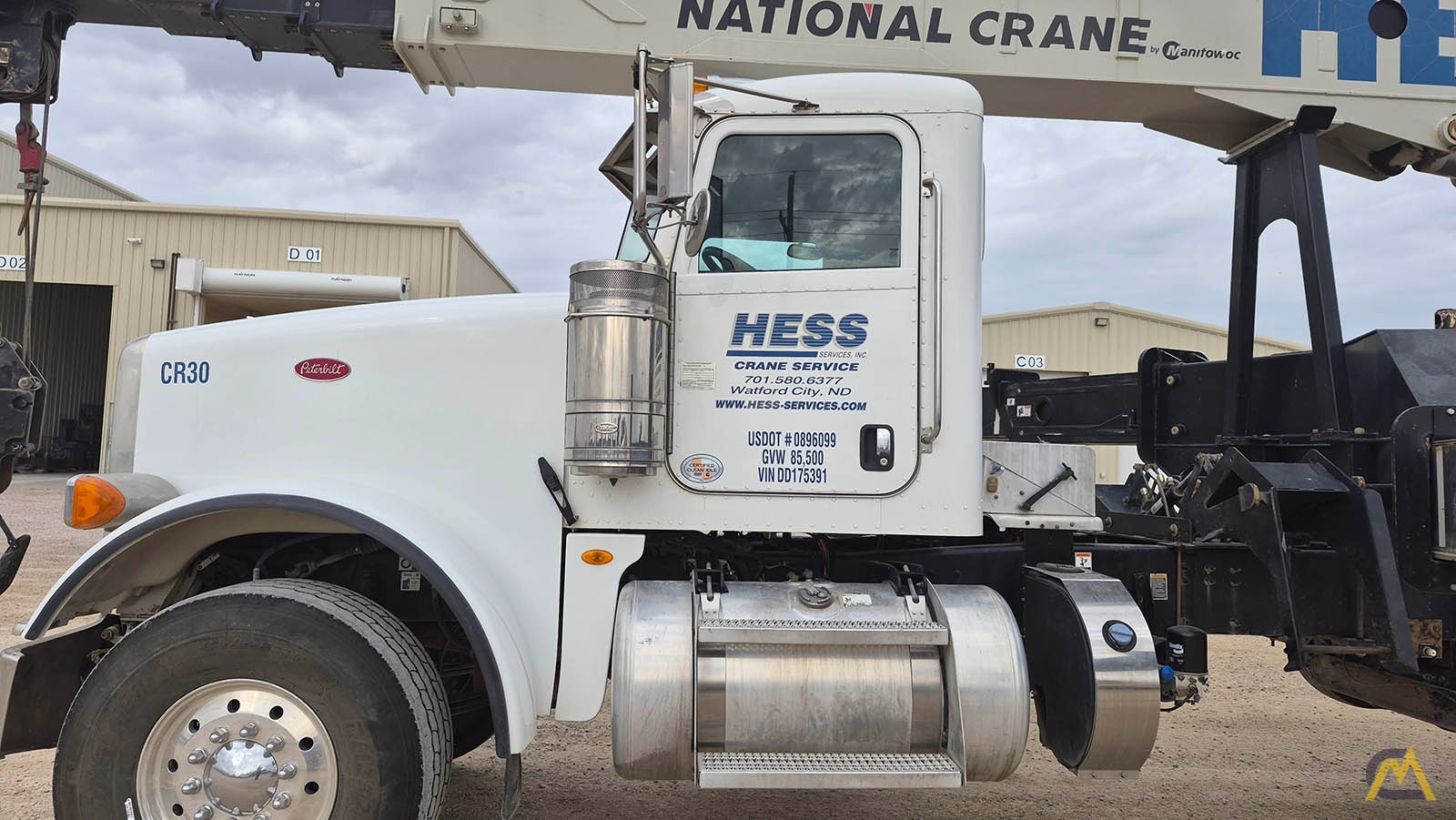 National NBT55-128 Boom Truck Crane on Peterbilt 367 14