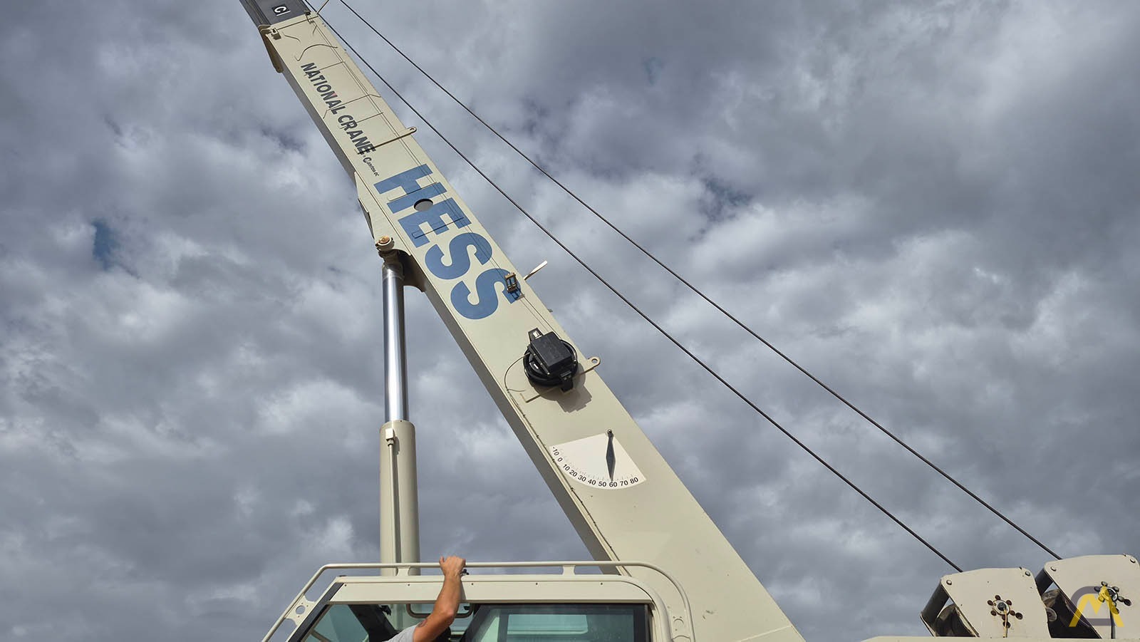 National NBT55-128 Boom Truck Crane on Peterbilt 367 16