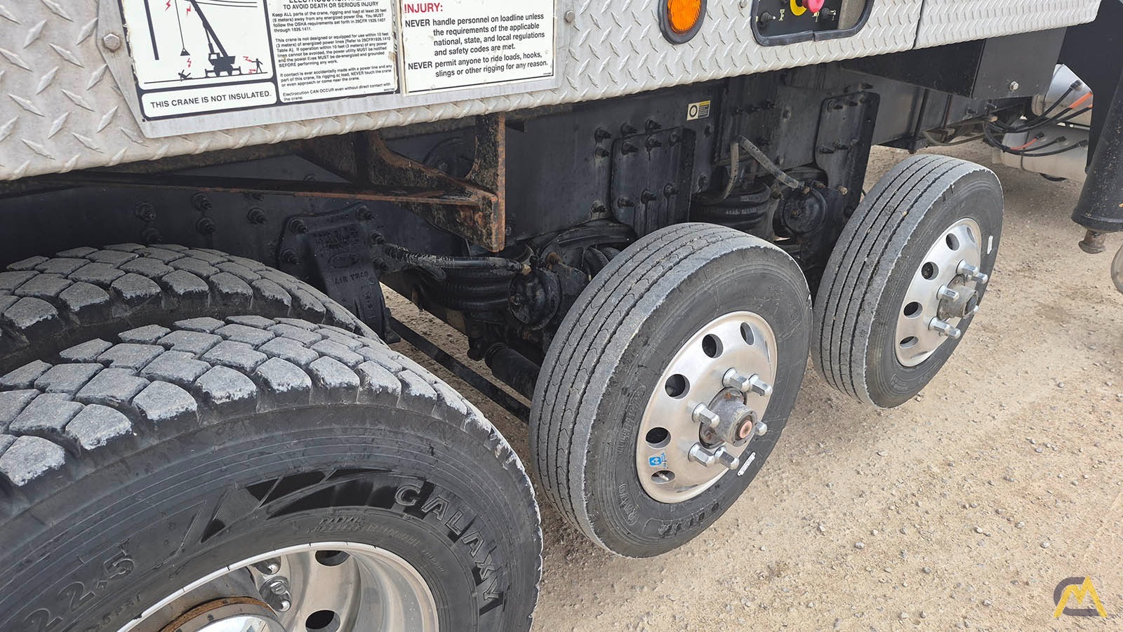 National NBT55-128 Boom Truck Crane on Peterbilt 367 43