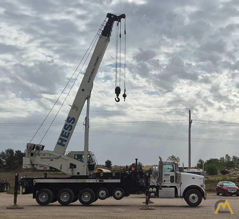 National NBT55-128 Boom Truck Crane on Peterbilt 367 2