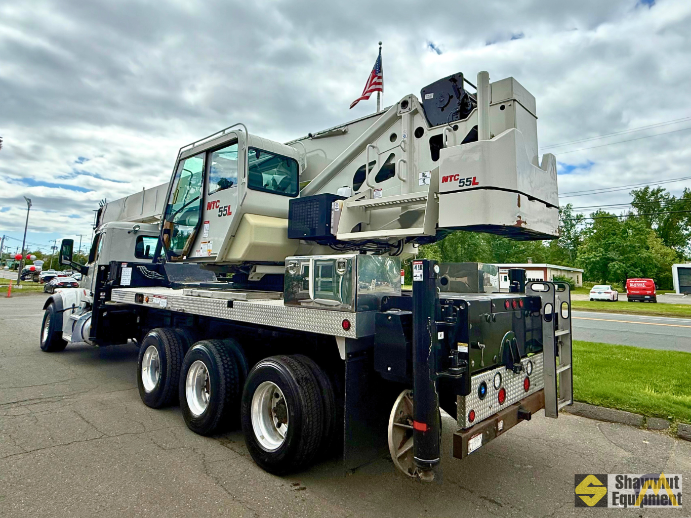 National NTC55L Boom Truck Crane on Peterbilt 567 3